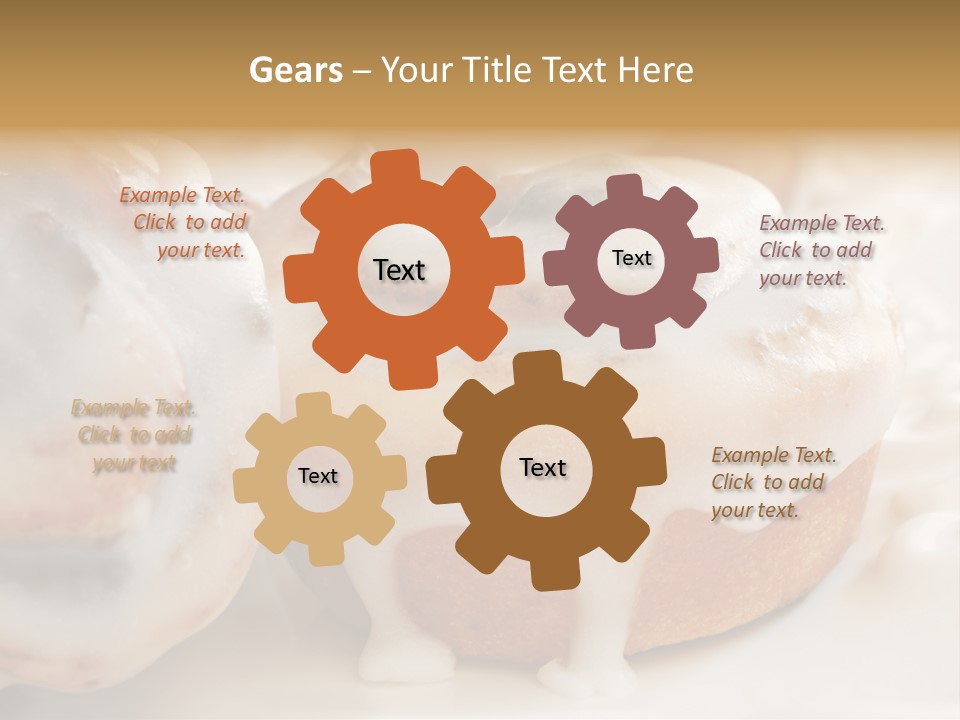 Baked Pastries Glazed PowerPoint Template