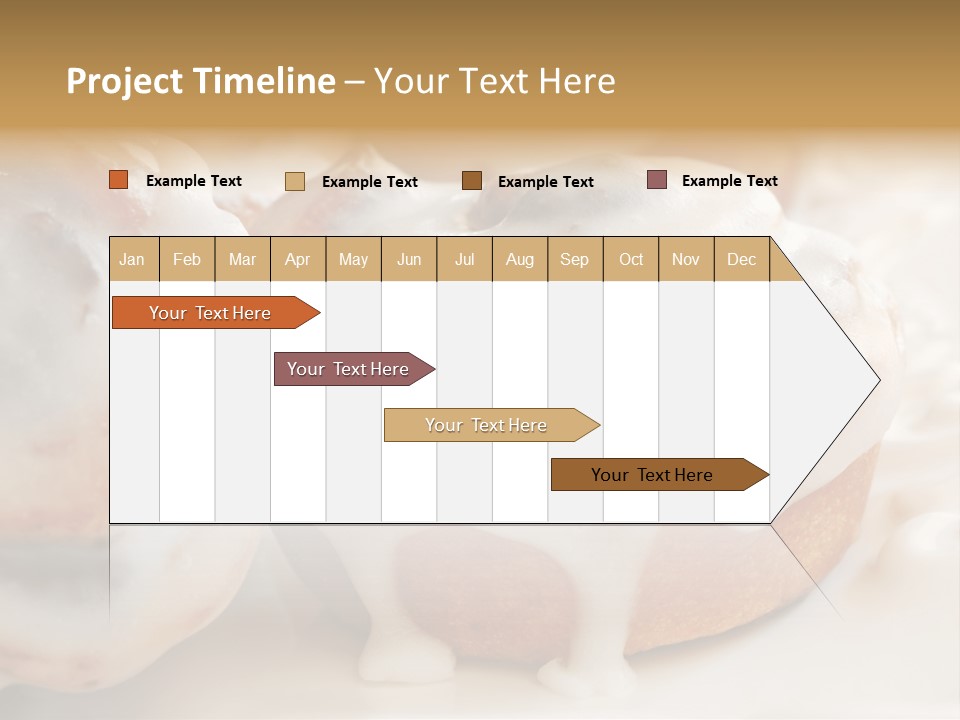 Baked Pastries Glazed PowerPoint Template
