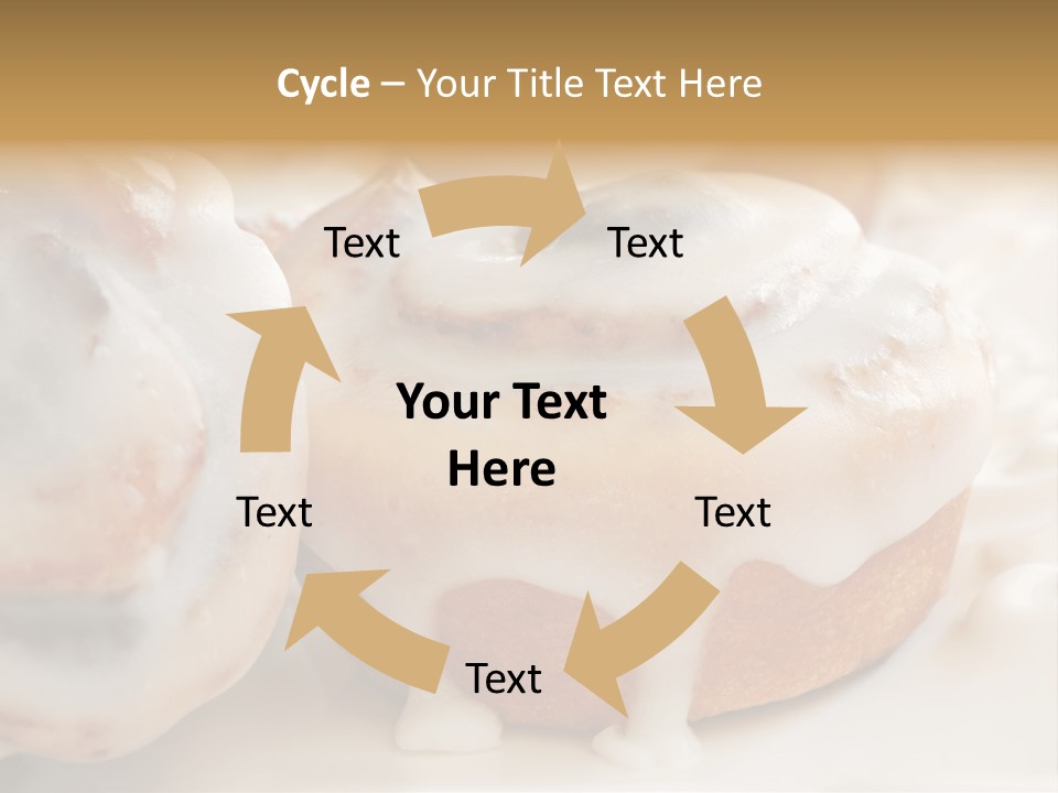 Baked Pastries Glazed PowerPoint Template