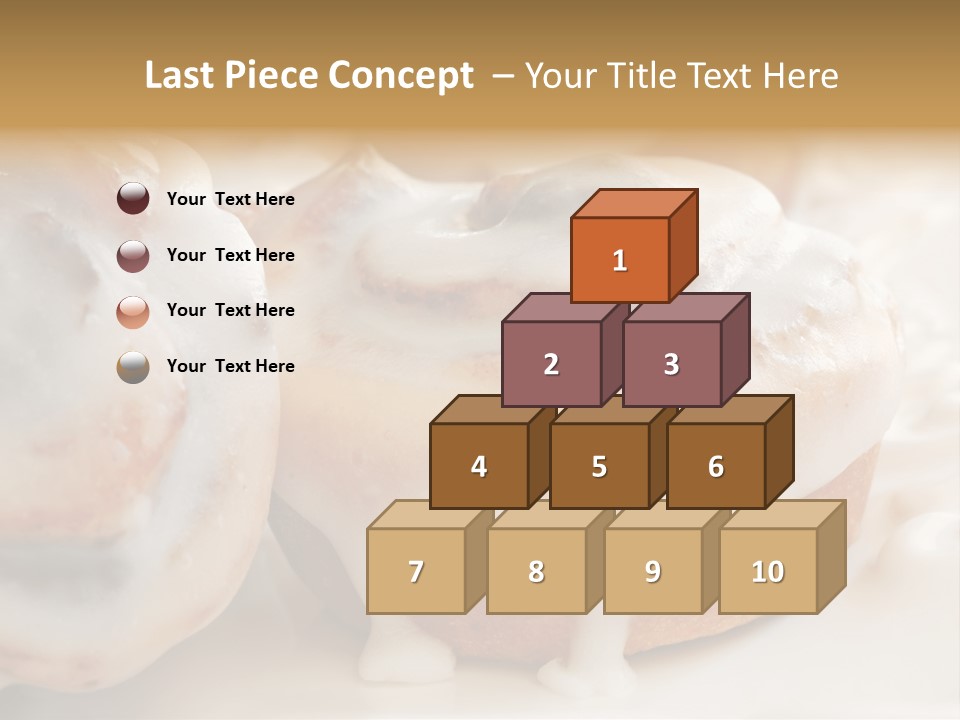 Baked Pastries Glazed PowerPoint Template