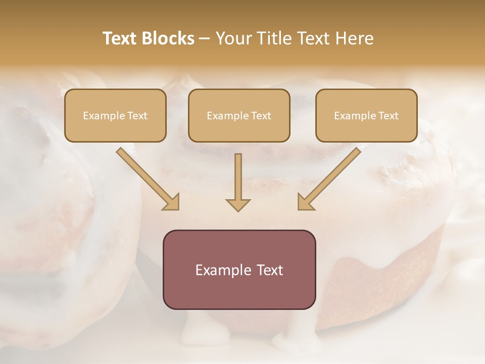 Baked Pastries Glazed PowerPoint Template