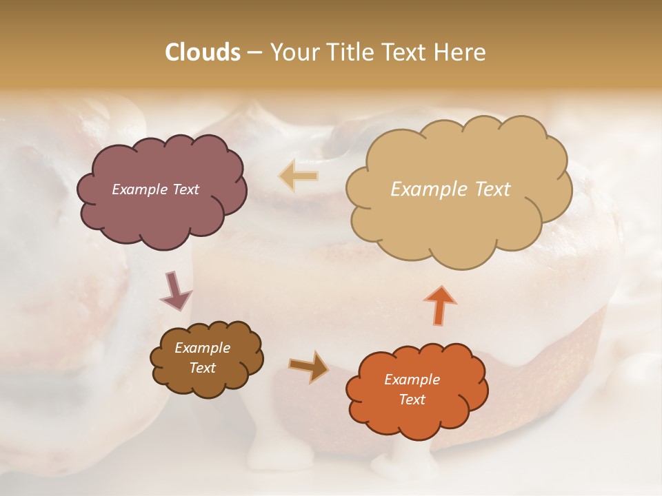 Baked Pastries Glazed PowerPoint Template