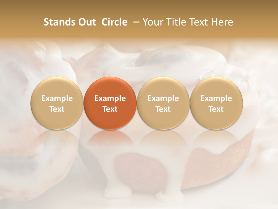 Baked Pastries Glazed PowerPoint Template