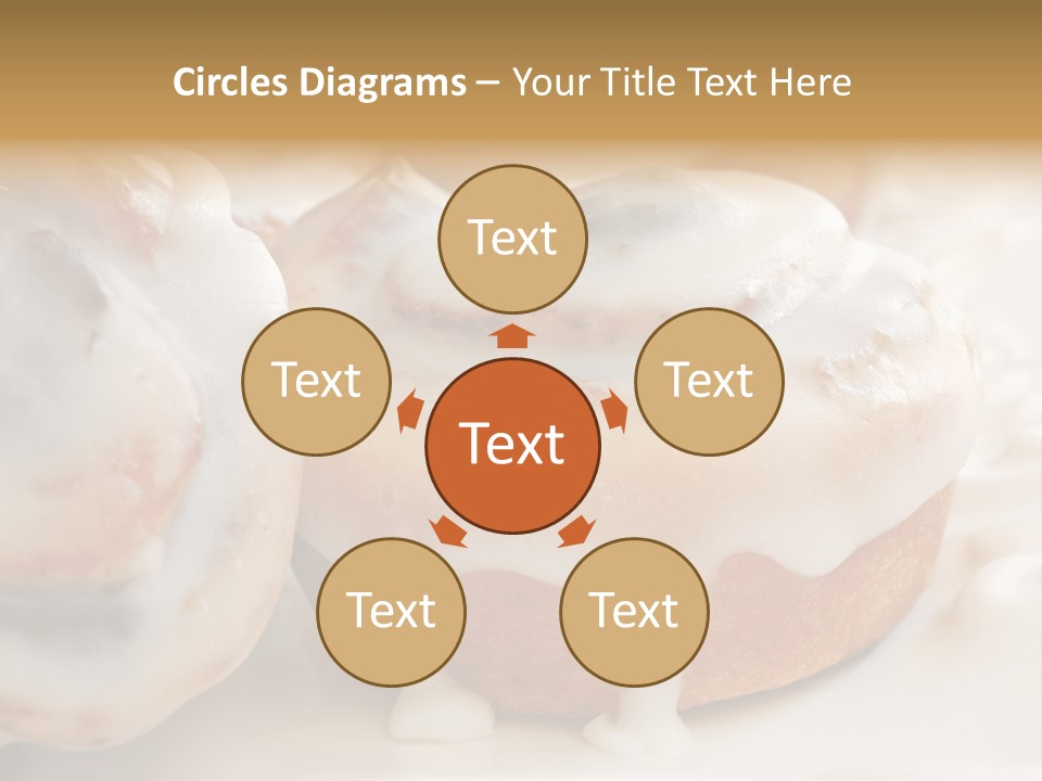 Baked Pastries Glazed PowerPoint Template