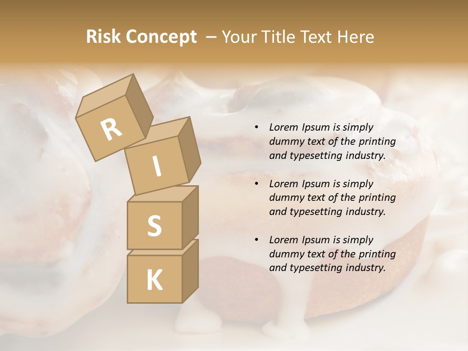 Baked Pastries Glazed PowerPoint Template