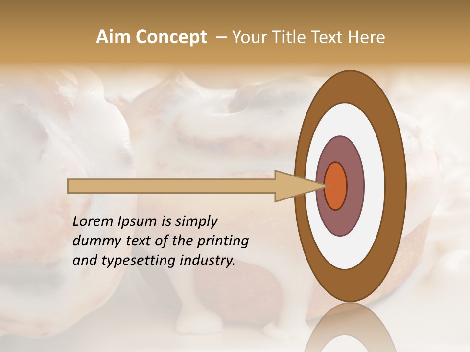 Baked Pastries Glazed PowerPoint Template