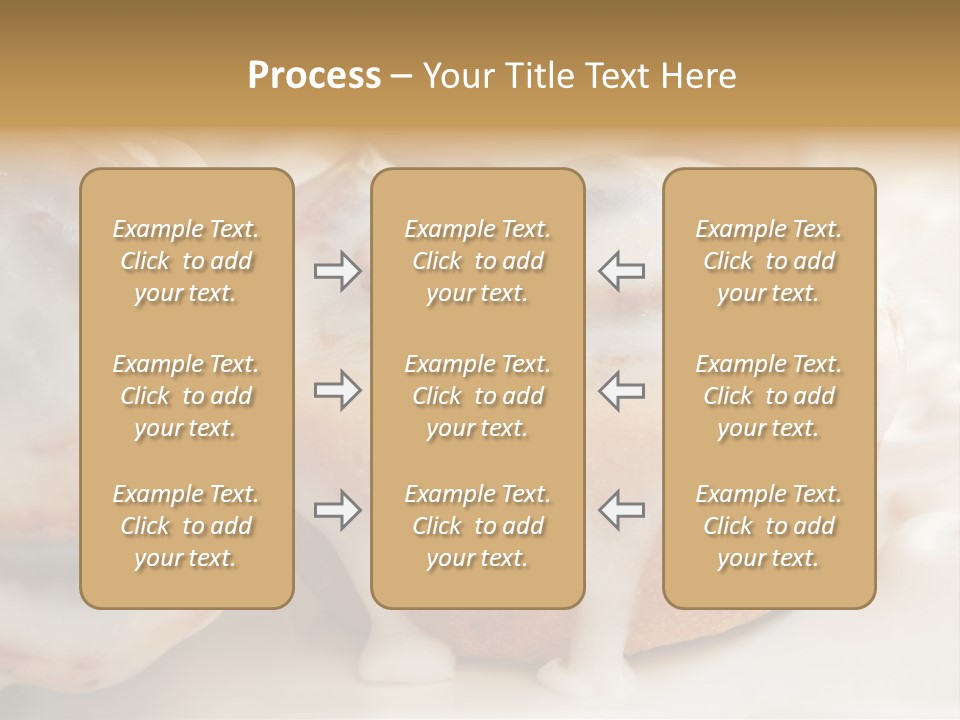 Baked Pastries Glazed PowerPoint Template