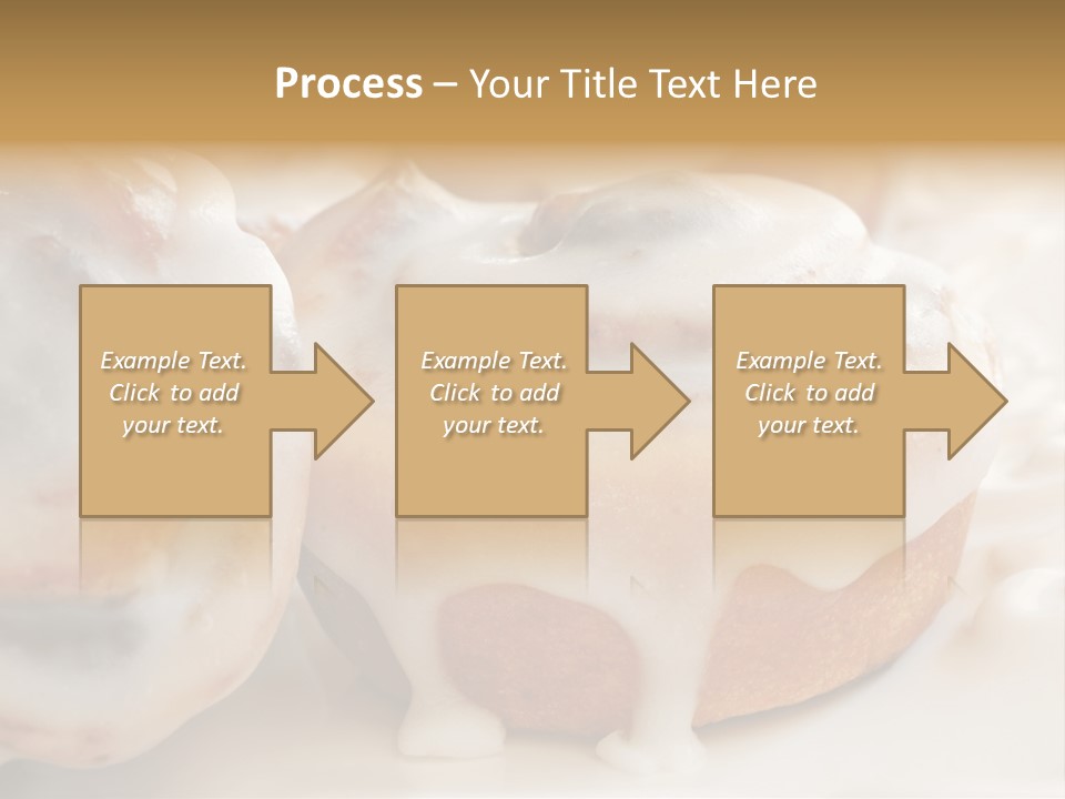 Baked Pastries Glazed PowerPoint Template