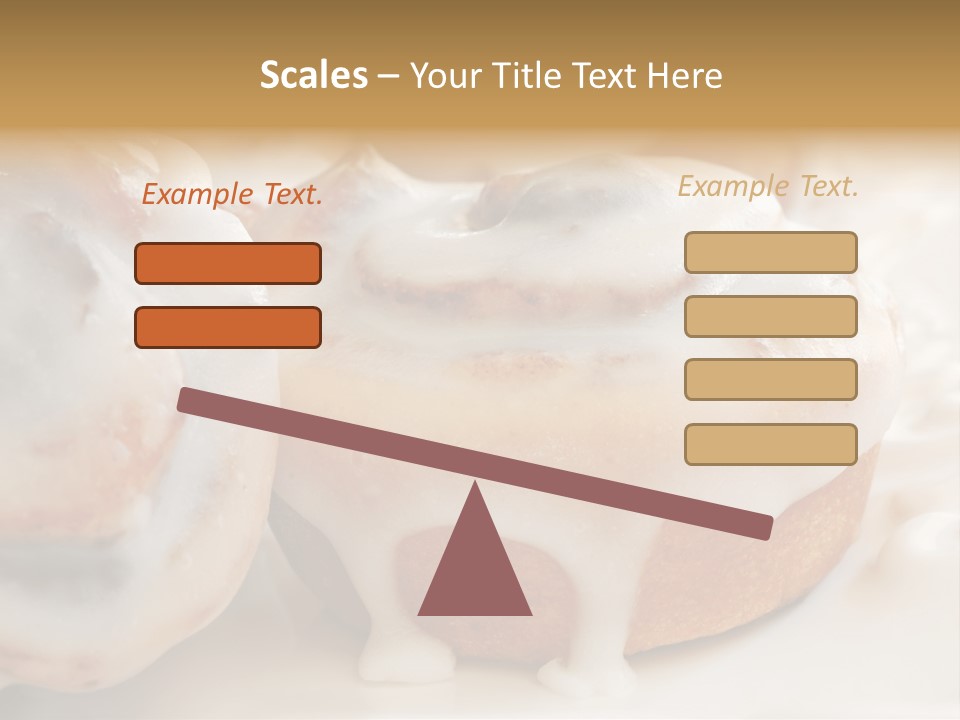 Baked Pastries Glazed PowerPoint Template