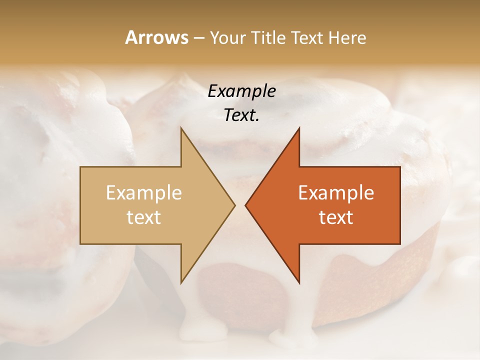 Baked Pastries Glazed PowerPoint Template
