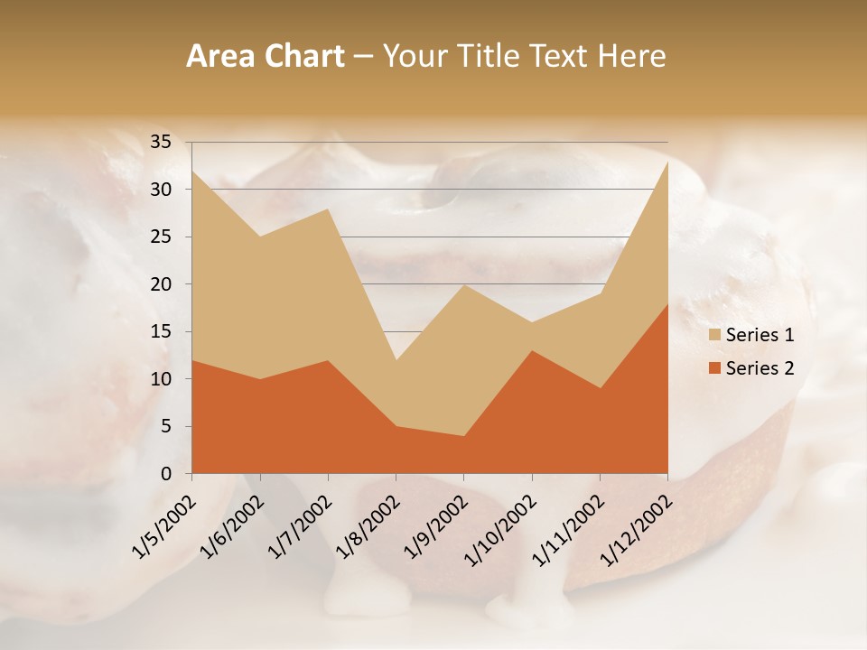 Baked Pastries Glazed PowerPoint Template