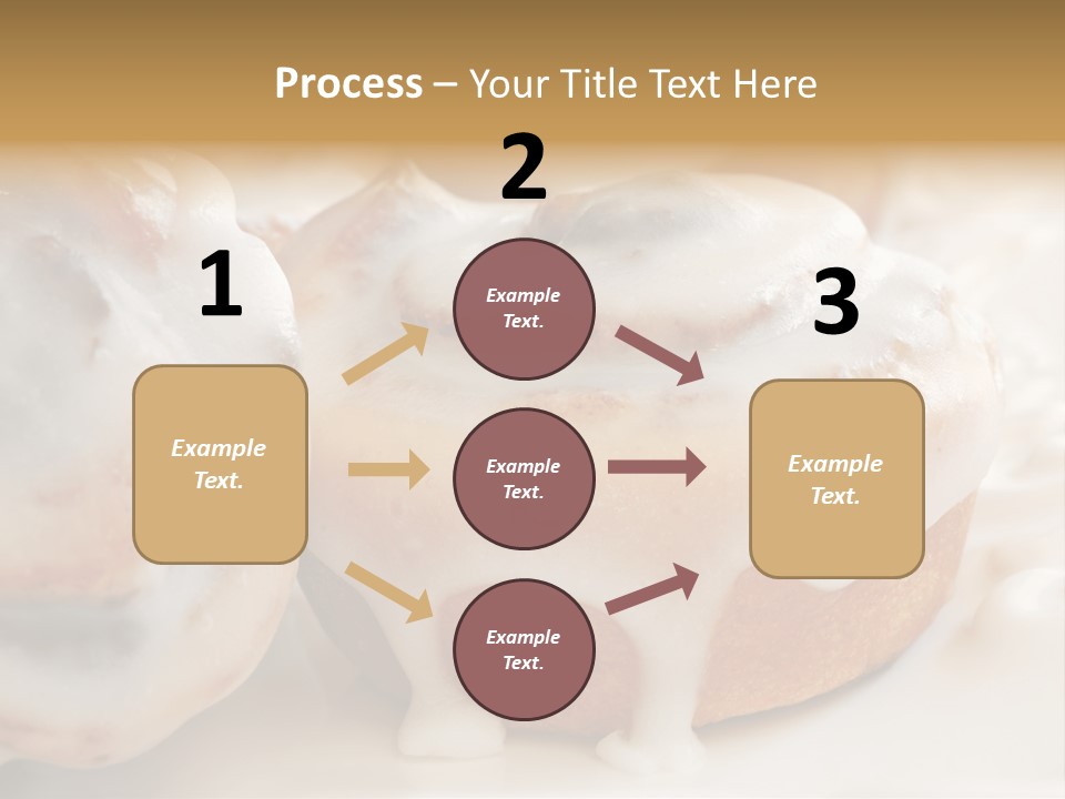 Baked Pastries Glazed PowerPoint Template