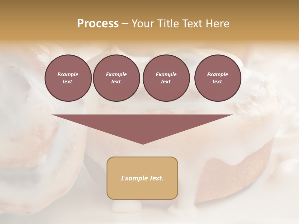 Baked Pastries Glazed PowerPoint Template