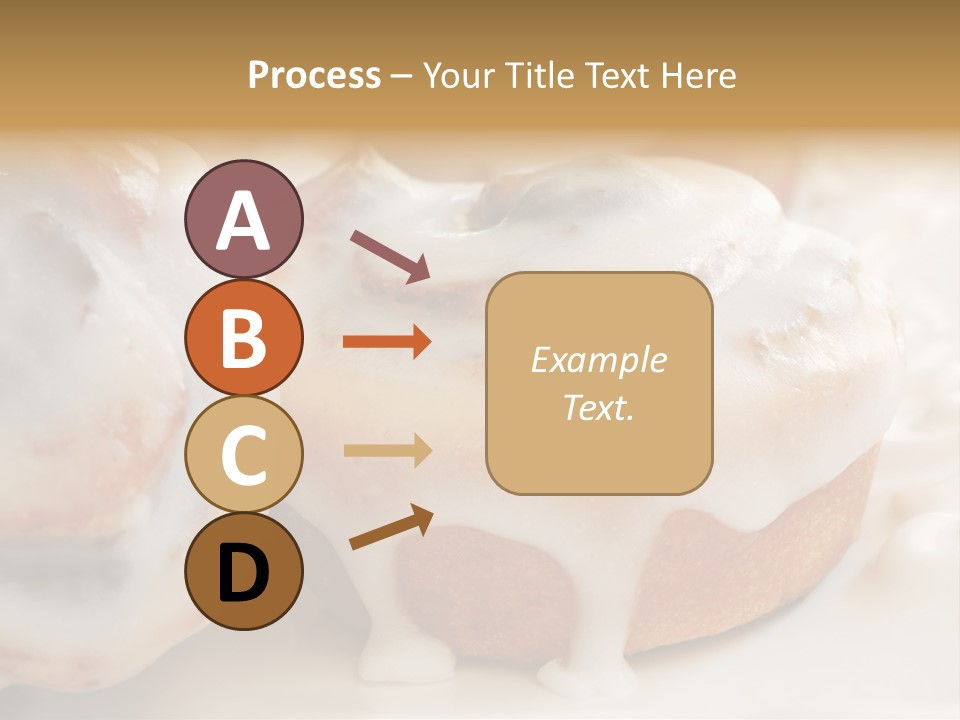 Baked Pastries Glazed PowerPoint Template