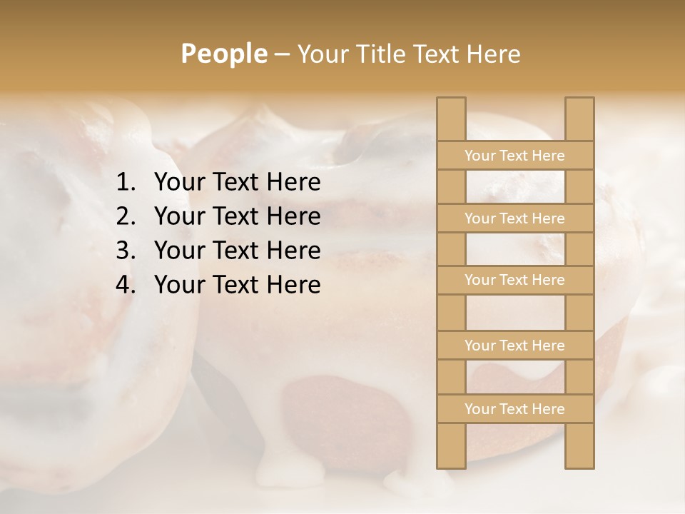 Baked Pastries Glazed PowerPoint Template