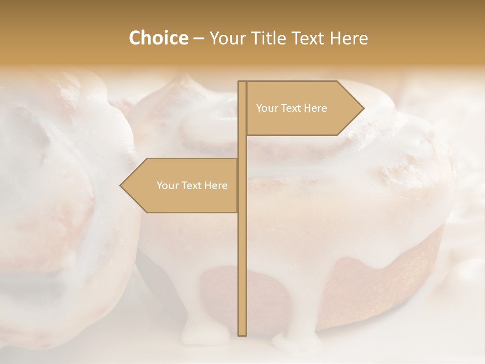 Baked Pastries Glazed PowerPoint Template