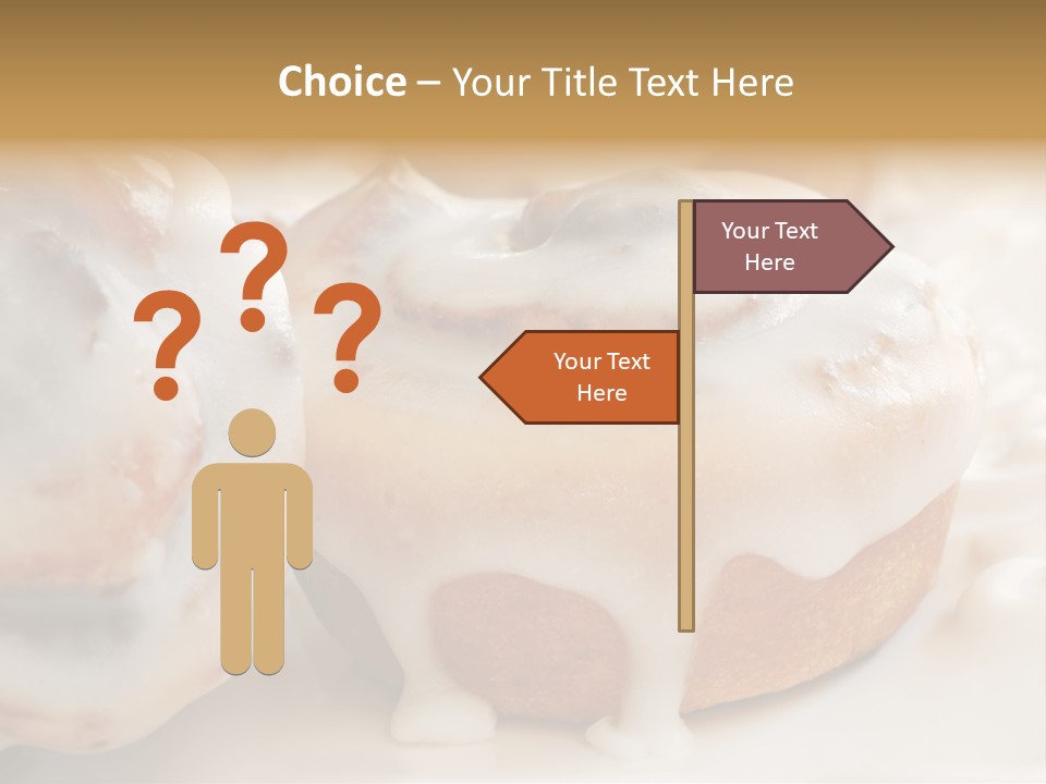 Baked Pastries Glazed PowerPoint Template