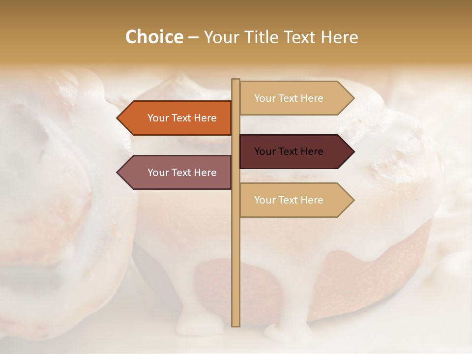 Baked Pastries Glazed PowerPoint Template