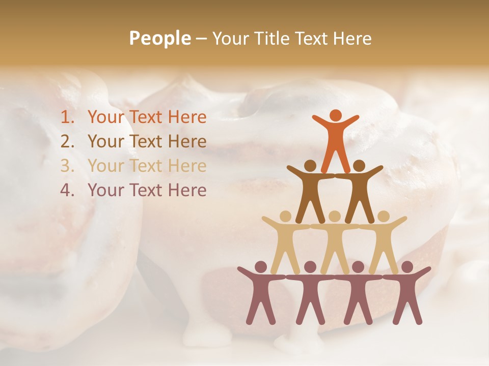 Baked Pastries Glazed PowerPoint Template