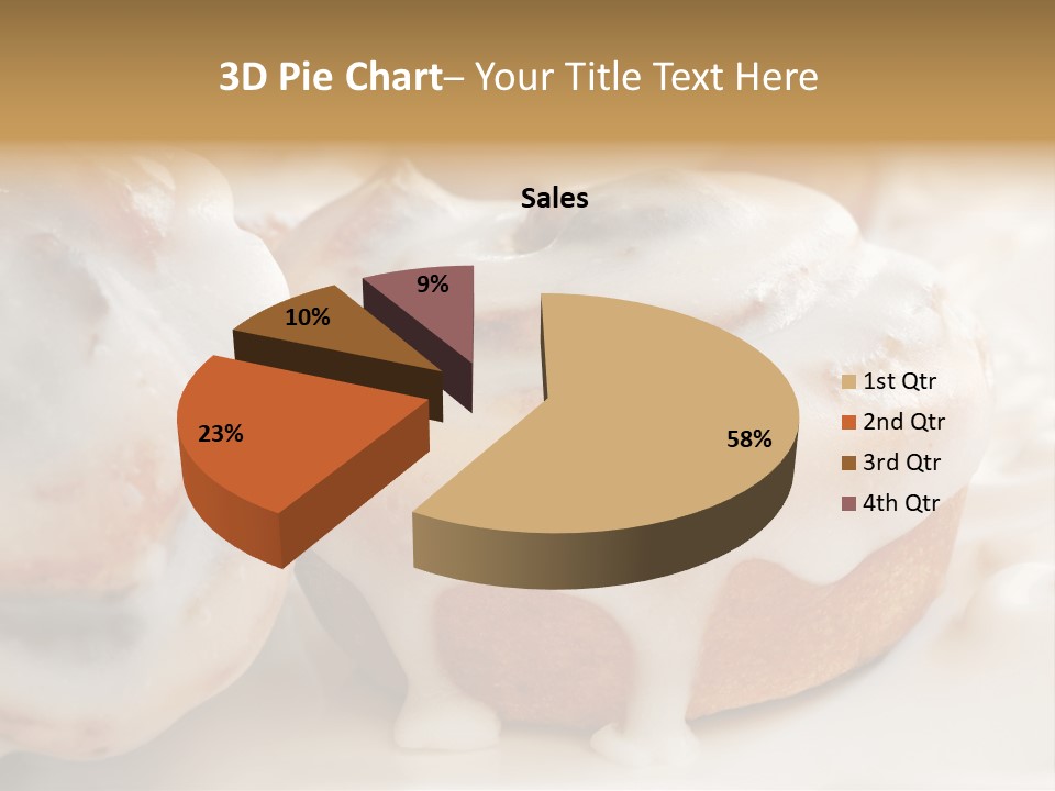 Baked Pastries Glazed PowerPoint Template