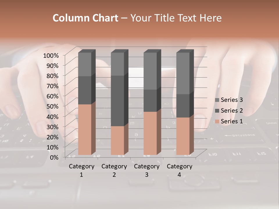 Company Color Hand PowerPoint Template