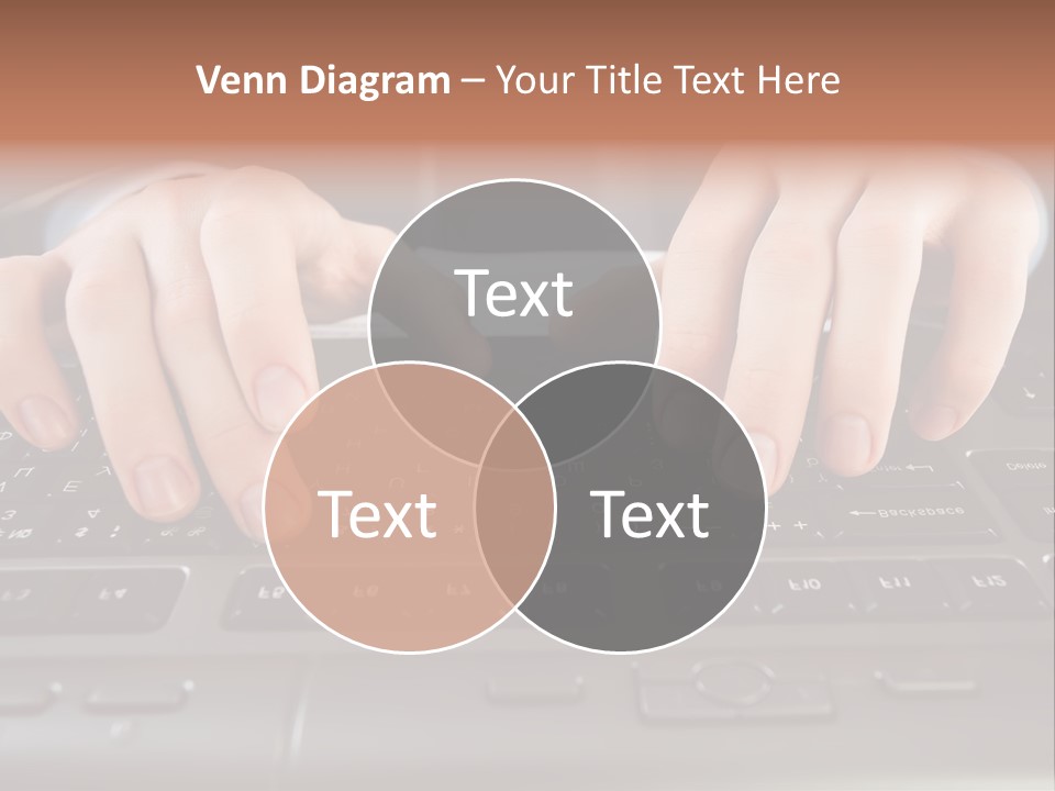 Company Color Hand PowerPoint Template