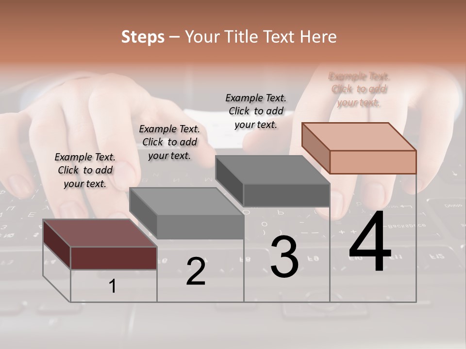 Company Color Hand PowerPoint Template