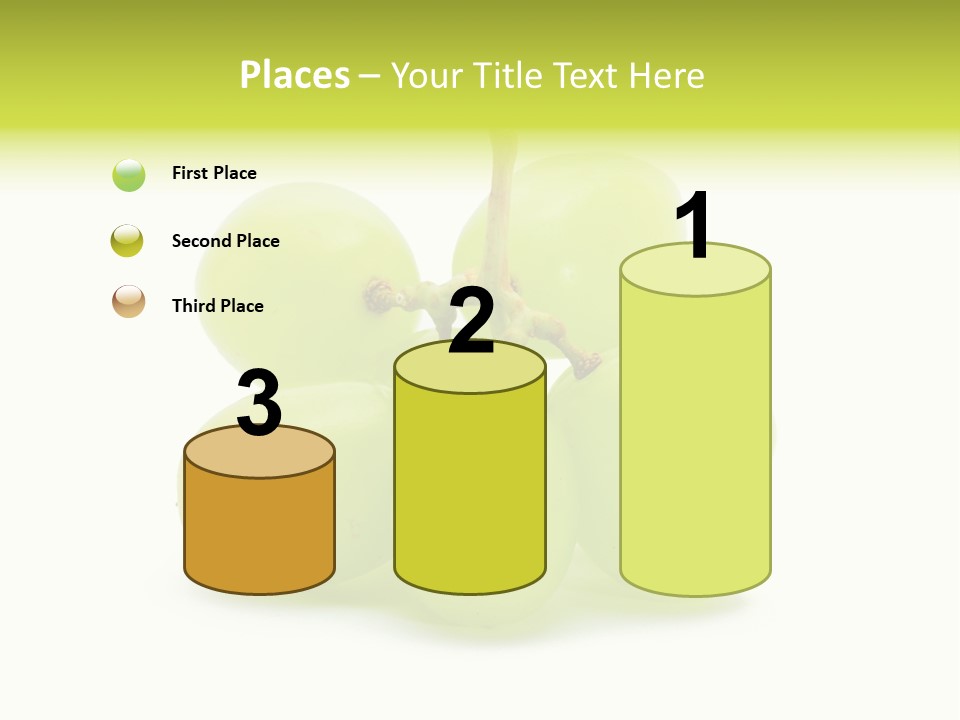 Branch Grape Ingredient PowerPoint Template