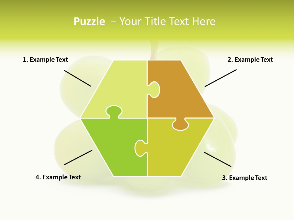 Branch Grape Ingredient PowerPoint Template