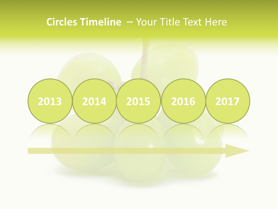 Branch Grape Ingredient PowerPoint Template