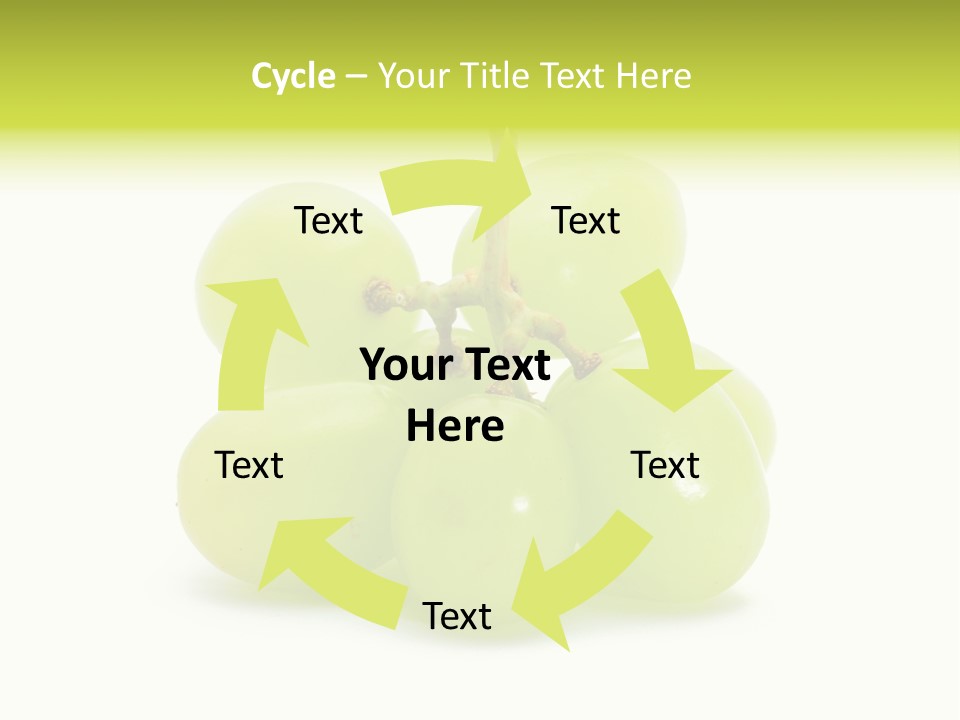 Branch Grape Ingredient PowerPoint Template