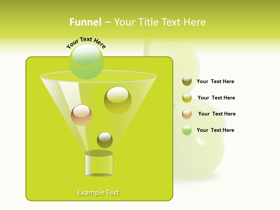 Branch Grape Ingredient PowerPoint Template