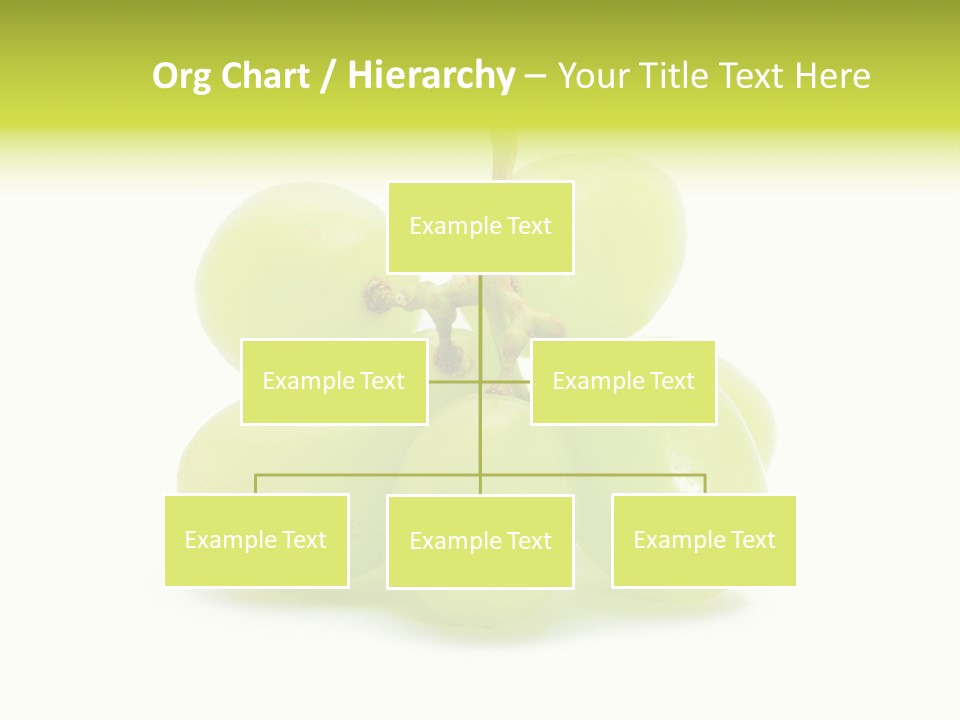 Branch Grape Ingredient PowerPoint Template