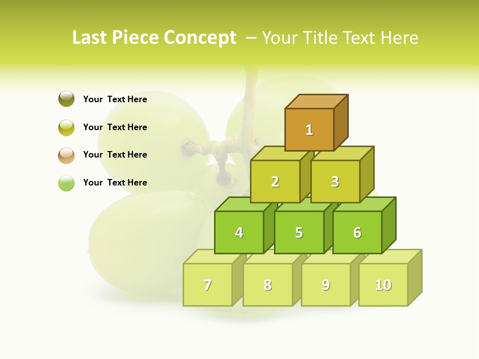 Branch Grape Ingredient PowerPoint Template