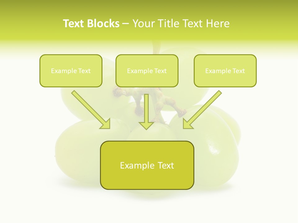 Branch Grape Ingredient PowerPoint Template