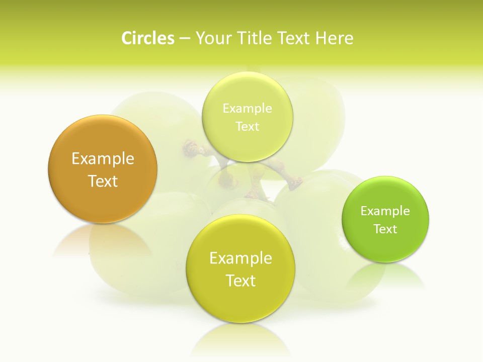 Branch Grape Ingredient PowerPoint Template