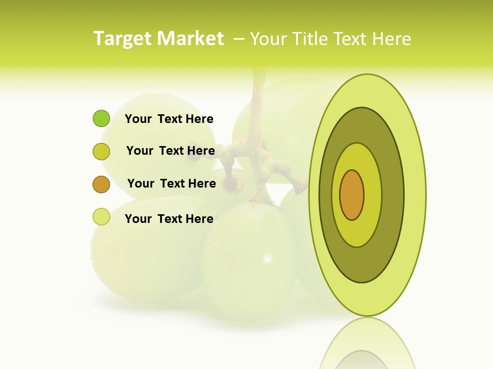 Branch Grape Ingredient PowerPoint Template