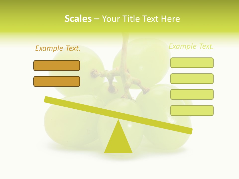 Branch Grape Ingredient PowerPoint Template