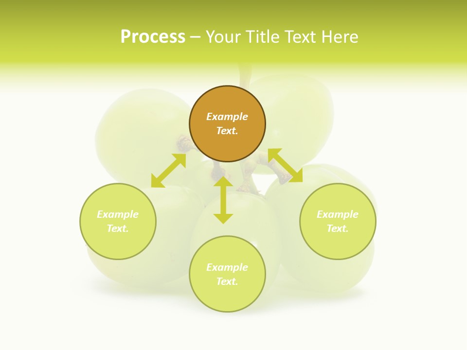 Branch Grape Ingredient PowerPoint Template