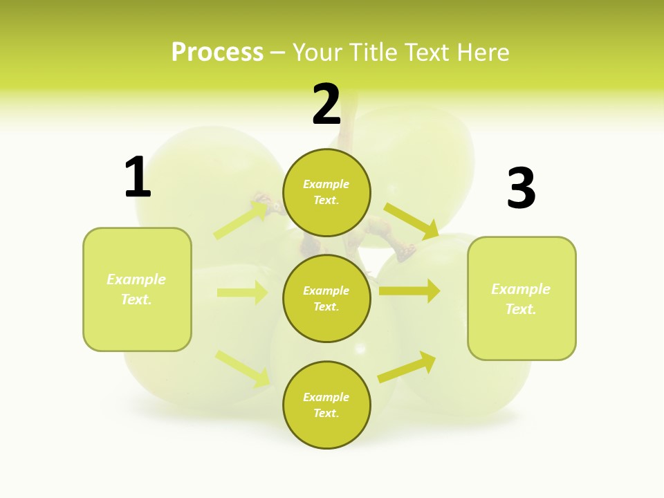 Branch Grape Ingredient PowerPoint Template