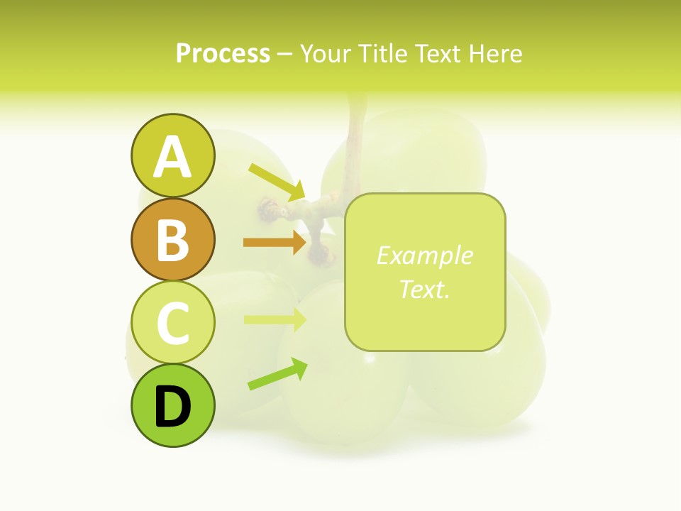 Branch Grape Ingredient PowerPoint Template