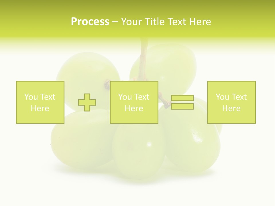 Branch Grape Ingredient PowerPoint Template