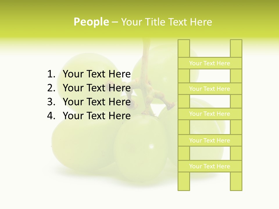 Branch Grape Ingredient PowerPoint Template