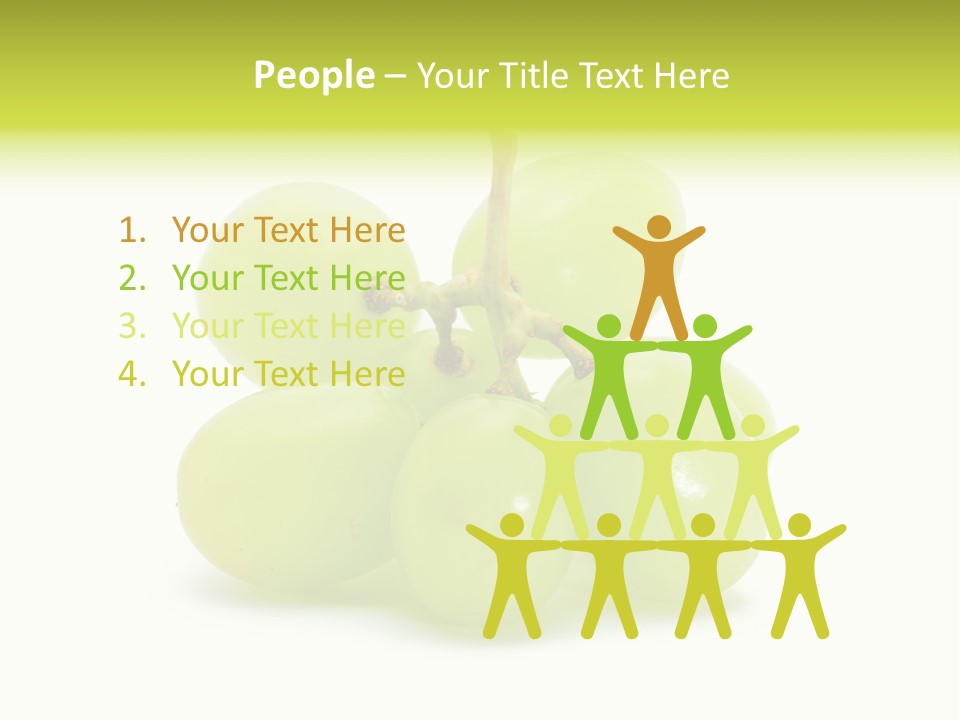 Branch Grape Ingredient PowerPoint Template