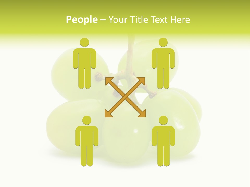 Branch Grape Ingredient PowerPoint Template