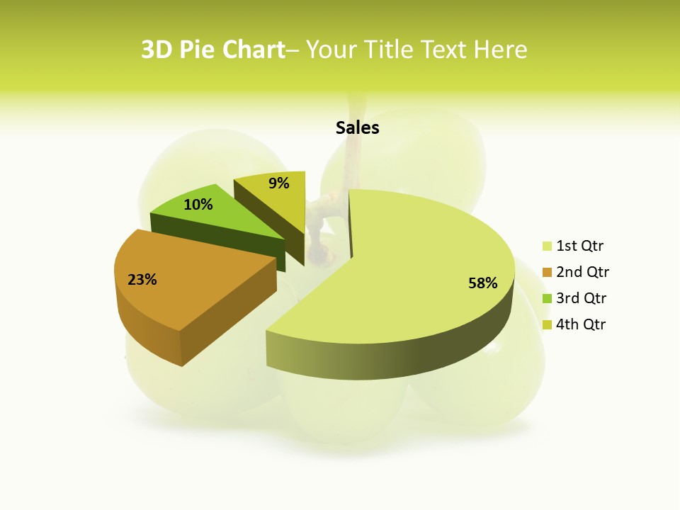 Branch Grape Ingredient PowerPoint Template