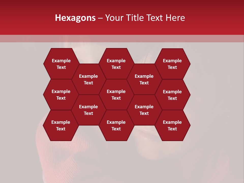 Cute Daughter Pretty PowerPoint Template