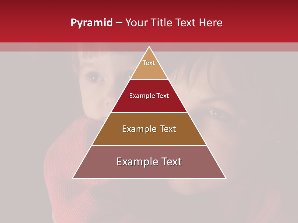 Cute Daughter Pretty PowerPoint Template