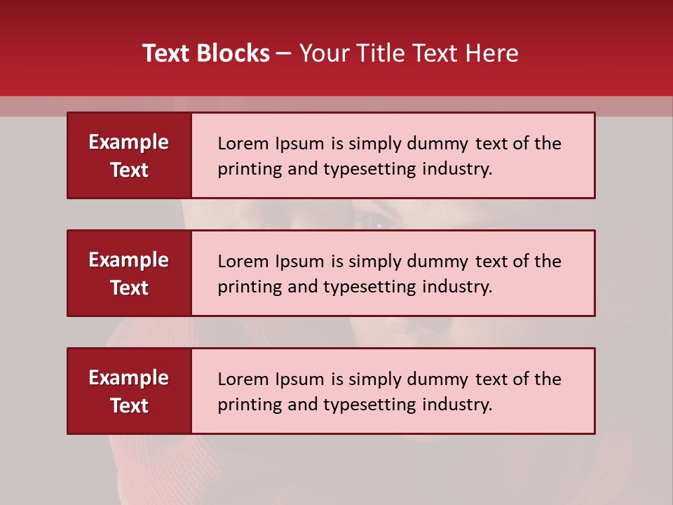 Cute Daughter Pretty PowerPoint Template