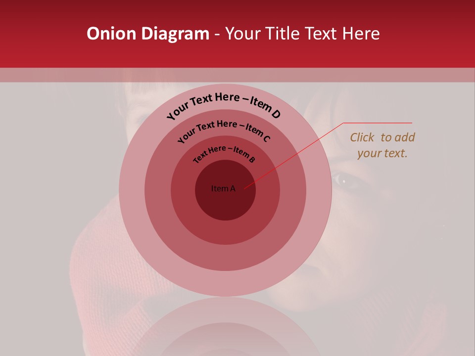 Cute Daughter Pretty PowerPoint Template